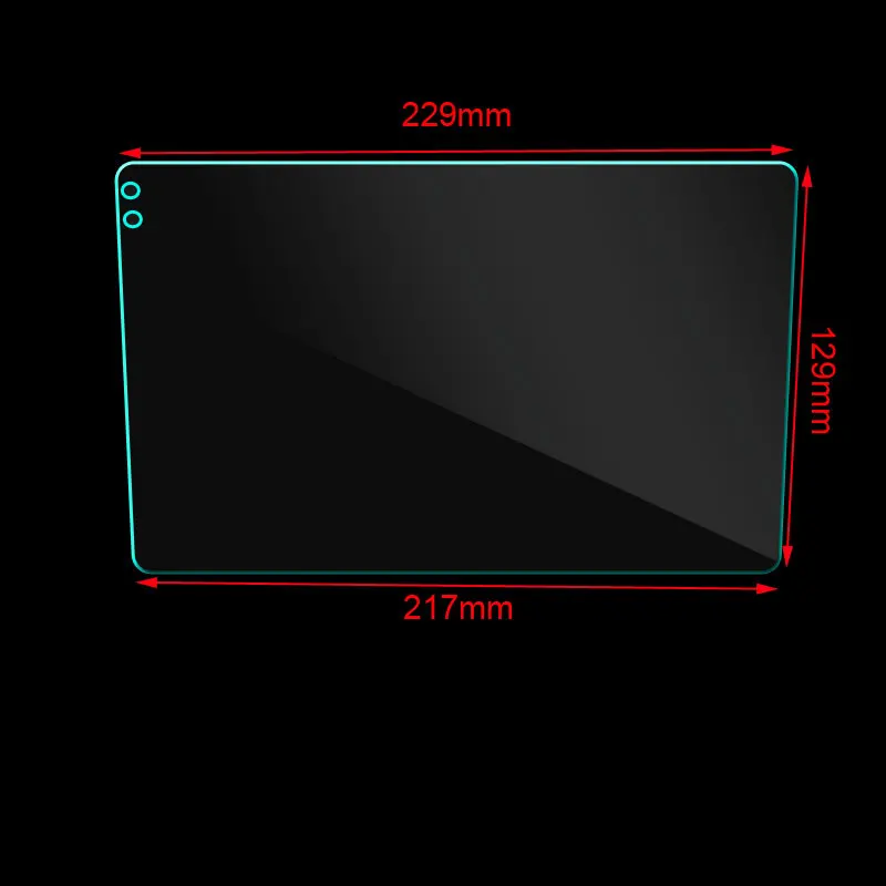 9 10.1 INCH Tempered Glass Protective Film For TEYES CC2 CC2L Spro 2 DIN GPS Car Radio Multimedia Player Navigation Android 8.1