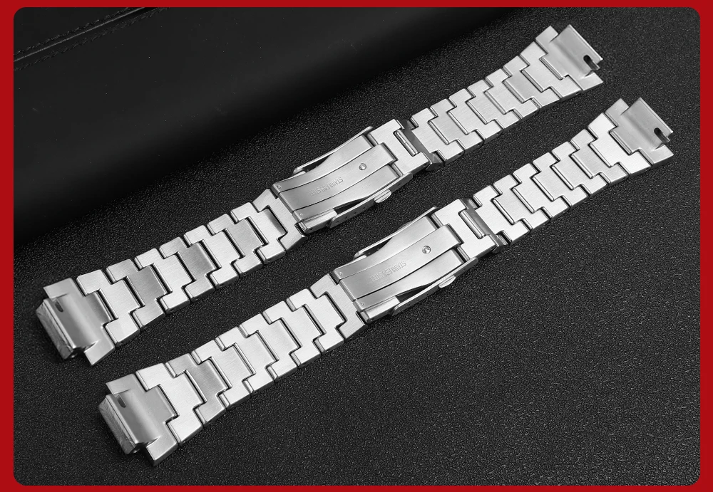 Stainless Steel Watchband for Casio G-Shock GW-M5610 DW5600 GW-5000 GBM-2100 GA2100 GM5600 GM2100 Watch Band Solid Steel Strap