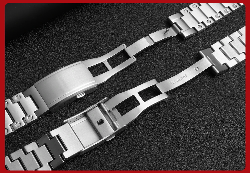 Stainless Steel Watchband for Casio G-Shock GW-M5610 DW5600 GW-5000 GBM-2100 GA2100 GM5600 GM2100 Watch Band Solid Steel Strap