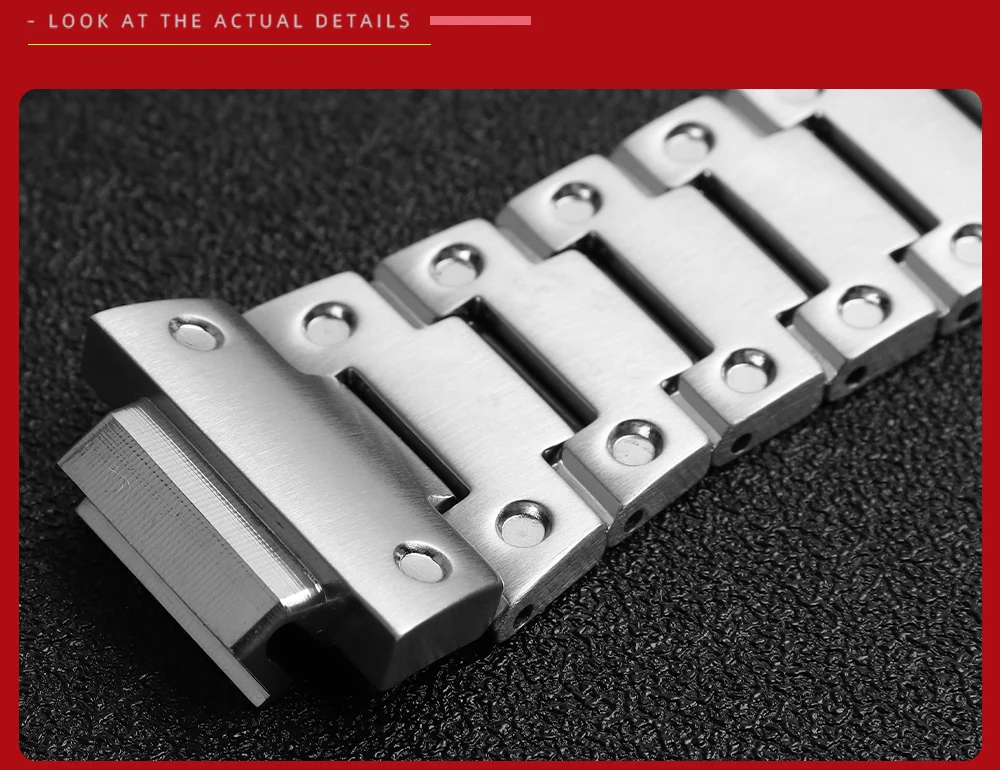 Stainless Steel Watchband for Casio G-Shock GW-M5610 DW5600 GW-5000 GBM-2100 GA2100 GM5600 GM2100 Watch Band Solid Steel Strap