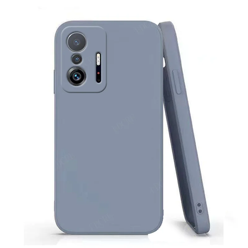 For Cover Xiaomi Mi 11T Case For Mi 11T Capas Silicone Phone Armor Bumper Back Shockproof Soft TPU Case For Mi 11T Pro Fundas