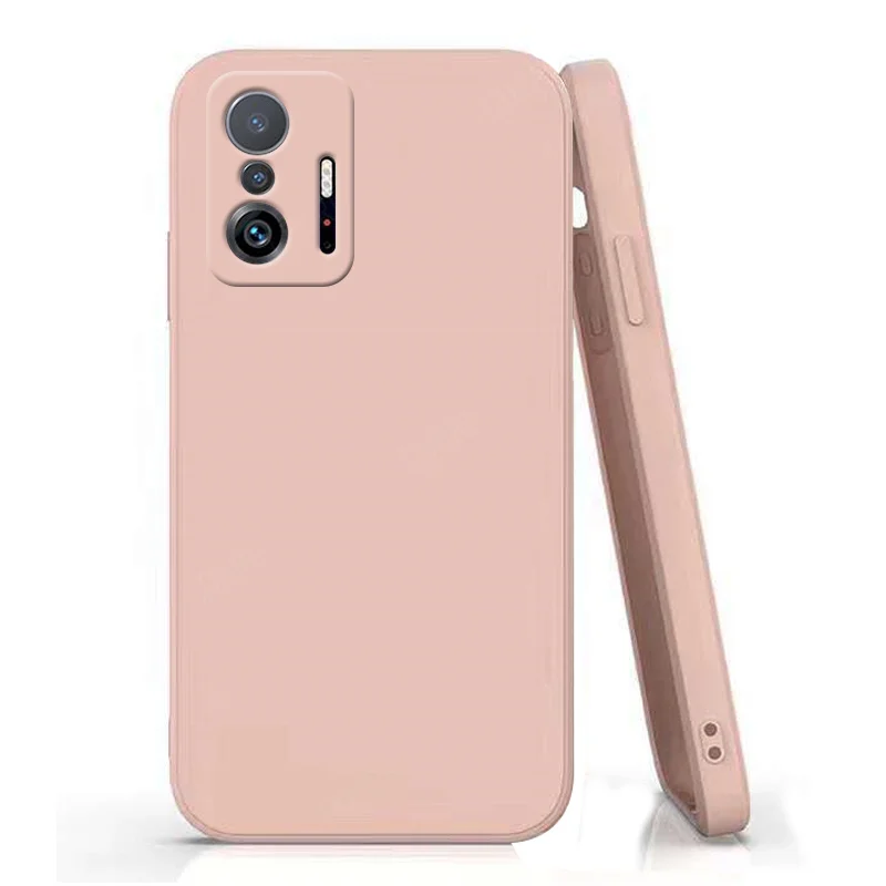 For Cover Xiaomi Mi 11T Case For Mi 11T Capas Silicone Phone Armor Bumper Back Shockproof Soft TPU Case For Mi 11T Pro Fundas