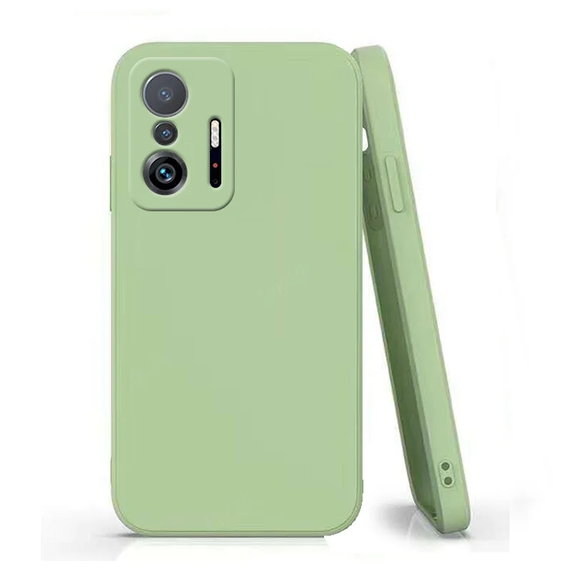 For Cover Xiaomi Mi 11T Case For Mi 11T Capas Silicone Phone Armor Bumper Back Shockproof Soft TPU Case For Mi 11T Pro Fundas