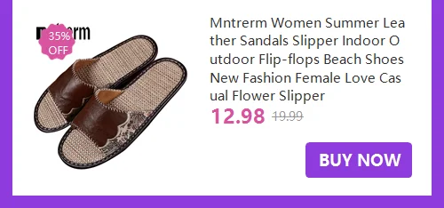 Mntrerm 2023 New Men's and Women's Slippers Baotou Embroidered Linen Slippers Four Seasons Breathable EVA Home Viscose Slippers