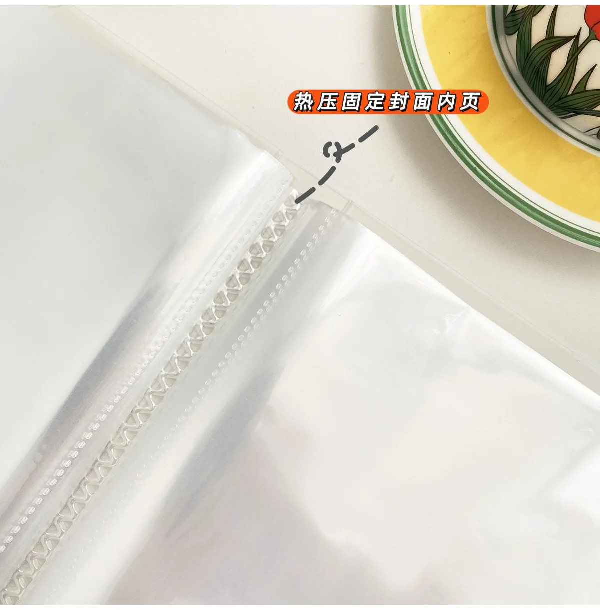 Yoofun Sticker Material Collection Holder Storage Book Case Transparent Photo Album Scrapbooking Material Paper Book Stationery