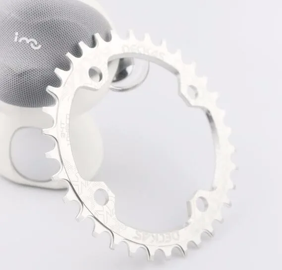 Deckas 104BCD Oval Round Narrow Wide Chainring MTB Mountain Bicycle 32T 34T 36T 38T Crown Crankset Single Tooth Plate Parts