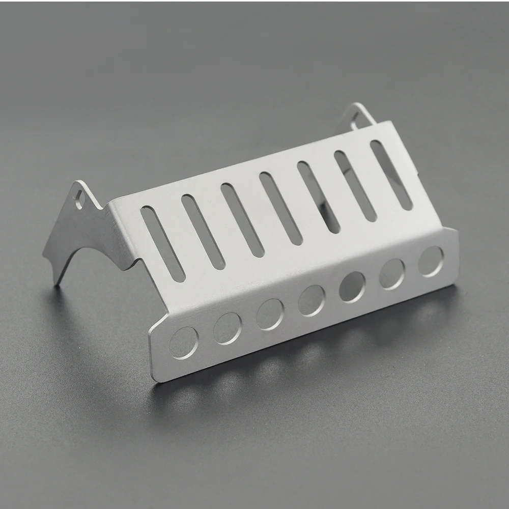 Metal Portal Axle Protector Skid Plate Chassis Armor Set for 1/10 RC Crawler Axial SCX10 III Gladiator JLU Wrangler Upgrade Part