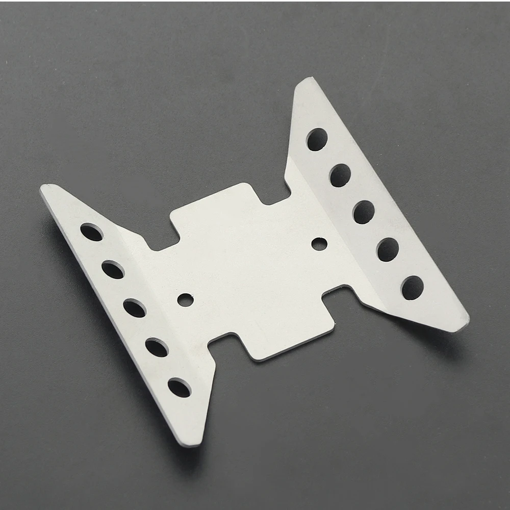 Metal Portal Axle Protector Skid Plate Chassis Armor Set for 1/10 RC Crawler Axial SCX10 III Gladiator JLU Wrangler Upgrade Part