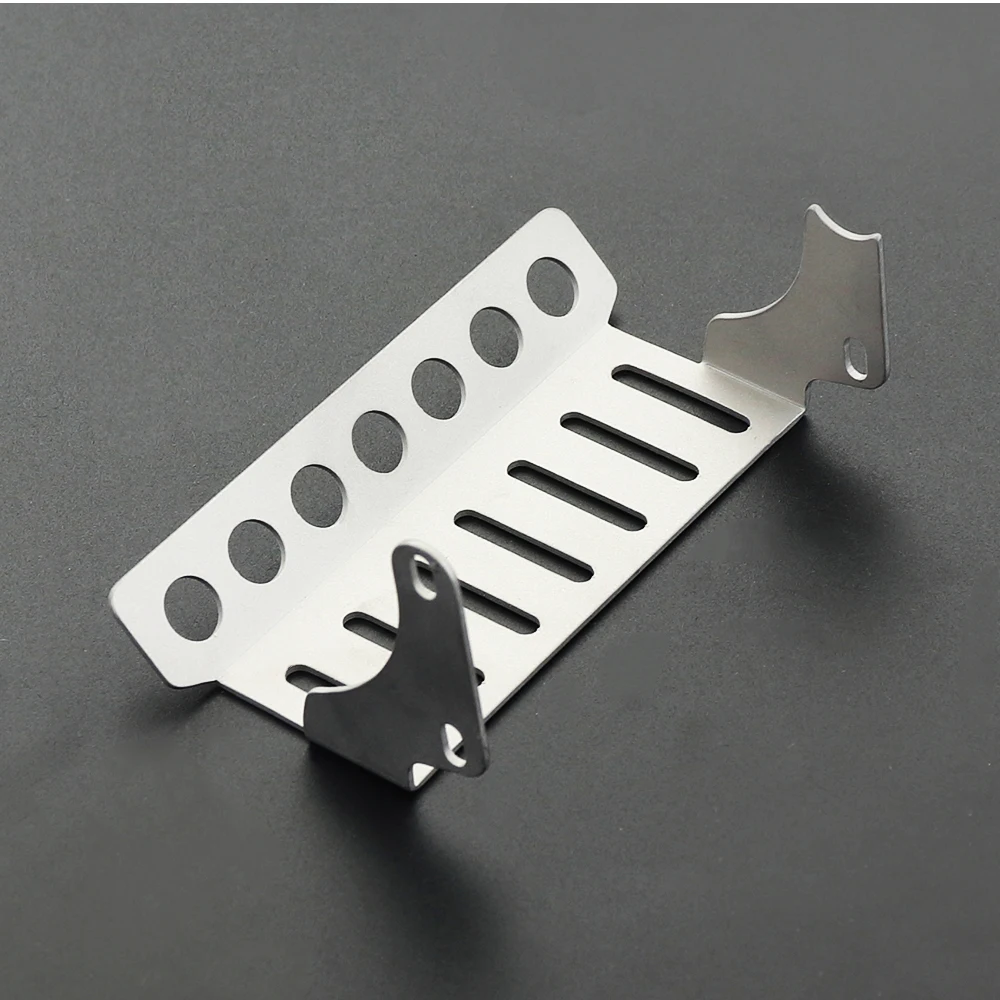 Metal Portal Axle Protector Skid Plate Chassis Armor Set for 1/10 RC Crawler Axial SCX10 III Gladiator JLU Wrangler Upgrade Part