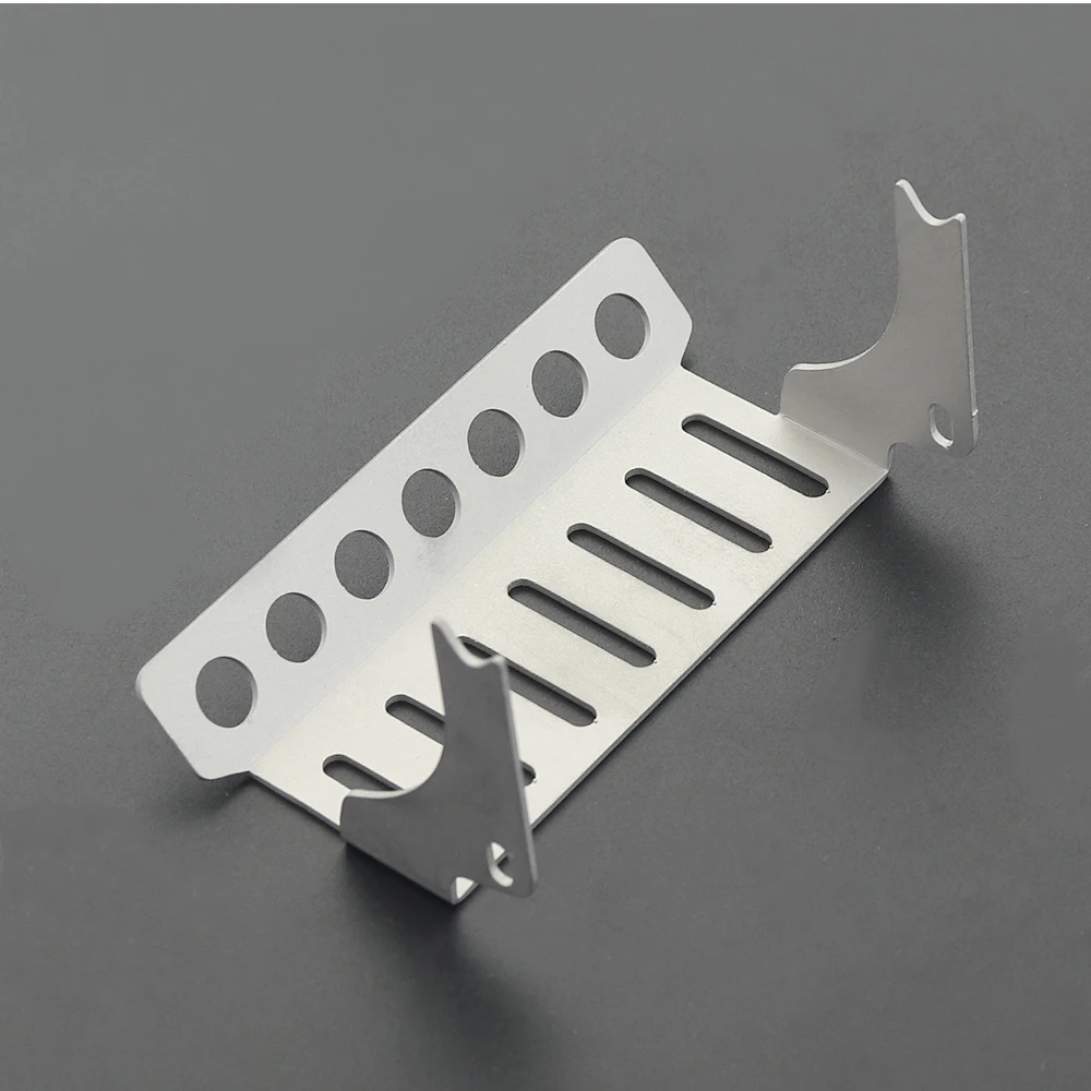 Metal Portal Axle Protector Skid Plate Chassis Armor Set for 1/10 RC Crawler Axial SCX10 III Gladiator JLU Wrangler Upgrade Part