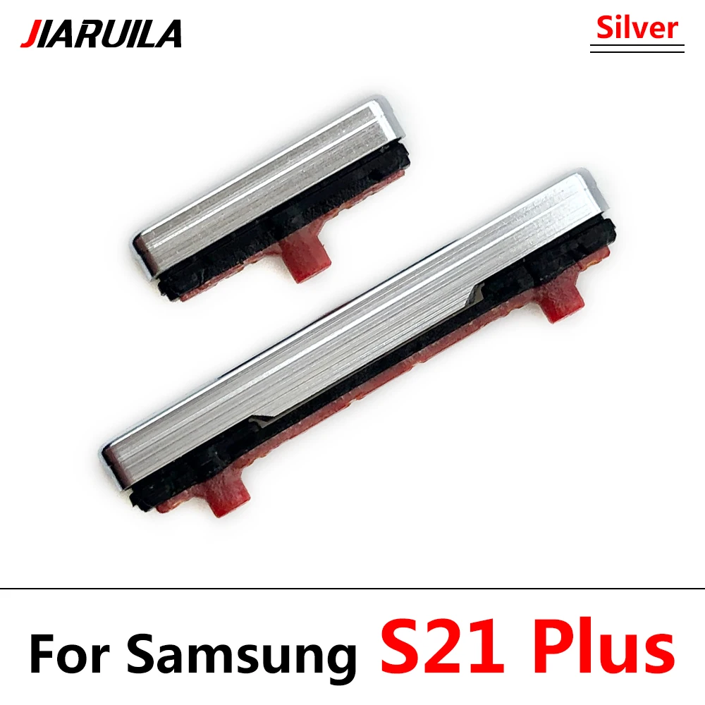 New Side Volume Button + Power ON / OFF Button Key Set Replacement Parts For Samsung S21 Plus / S20 Fe / S20 Ultra / S21 Fe