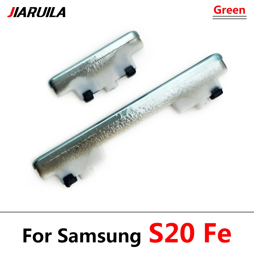 New Side Volume Button + Power ON / OFF Button Key Set Replacement Parts For Samsung S21 Plus / S20 Fe / S20 Ultra / S21 Fe