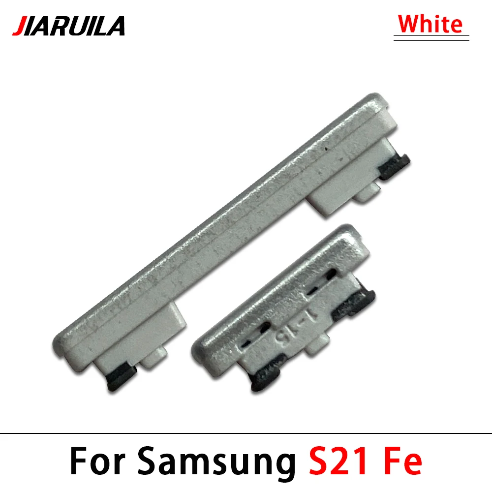 New Side Volume Button + Power ON / OFF Button Key Set Replacement Parts For Samsung S21 Plus / S20 Fe / S20 Ultra / S21 Fe
