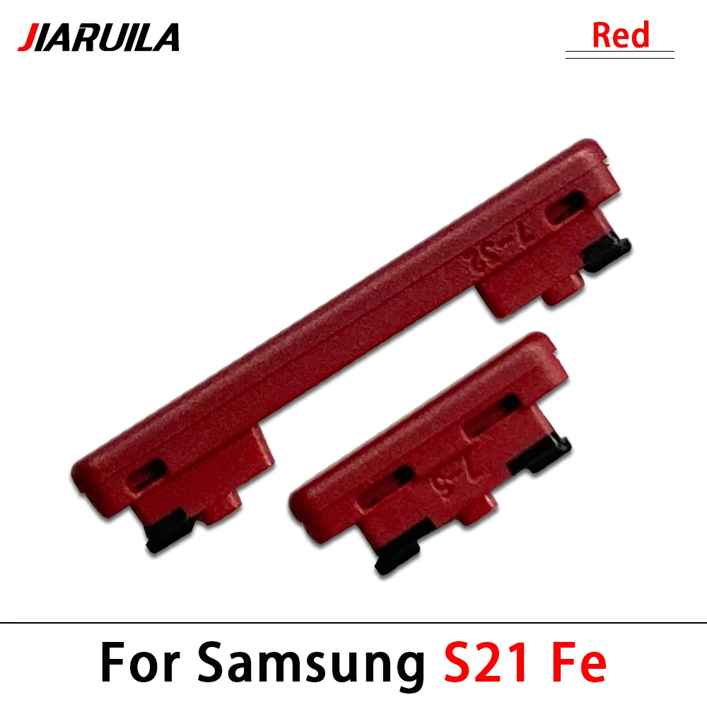 New Side Volume Button + Power ON / OFF Button Key Set Replacement Parts For Samsung S21 Plus / S20 Fe / S20 Ultra / S21 Fe