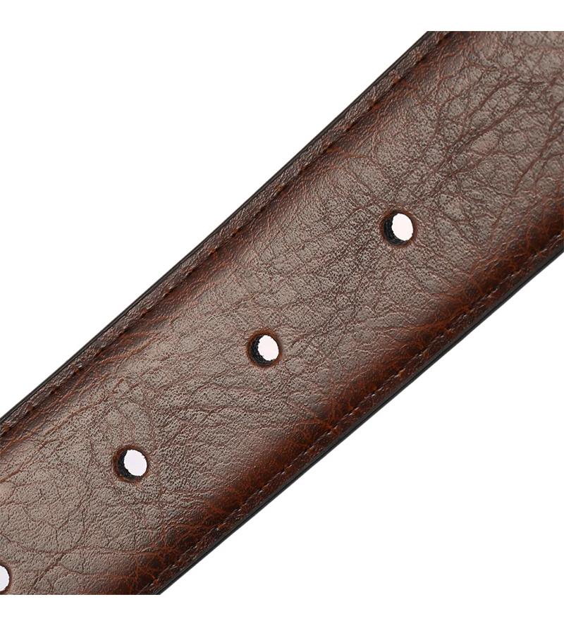 VATLTY 3.3cm Real Leather Belt Men High-quality Natural Cowhide Black Belt Without Buckle No Interlayer Business Belt Male