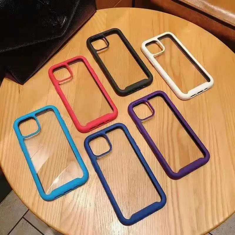 Hybrid TPU/PC Sky Case For LG V60 ThinQ Fundas Capa Two Layer Structure Shockproof Crystal Clear Shell Cover For LG V50s ThinQ