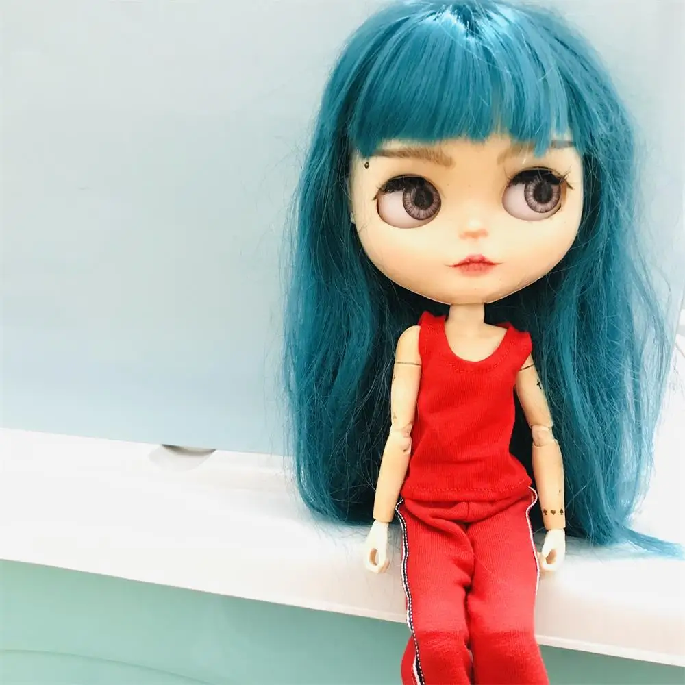 NEW 1PCS Blyth Clothes Vest Cute Base Shirt for Blyth, ,Momoko, Obistu, Licca , FR 1/6 Dolls Accessories