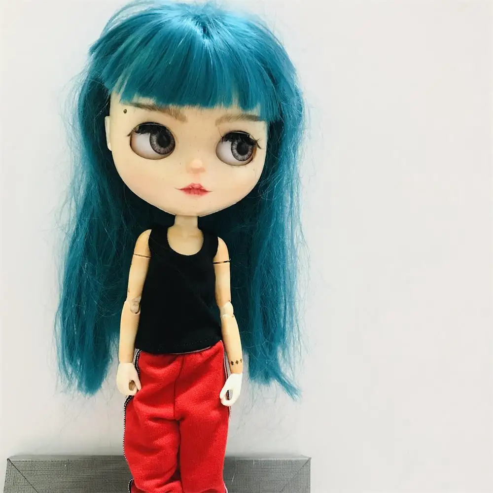 NEW 1PCS Blyth Clothes Vest Cute Base Shirt for Blyth, ,Momoko, Obistu, Licca , FR 1/6 Dolls Accessories