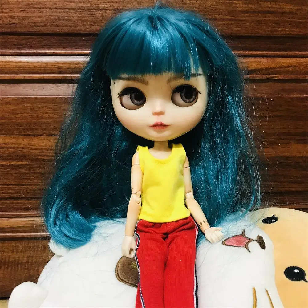 NEW 1PCS Blyth Clothes Vest Cute Base Shirt for Blyth, ,Momoko, Obistu, Licca , FR 1/6 Dolls Accessories