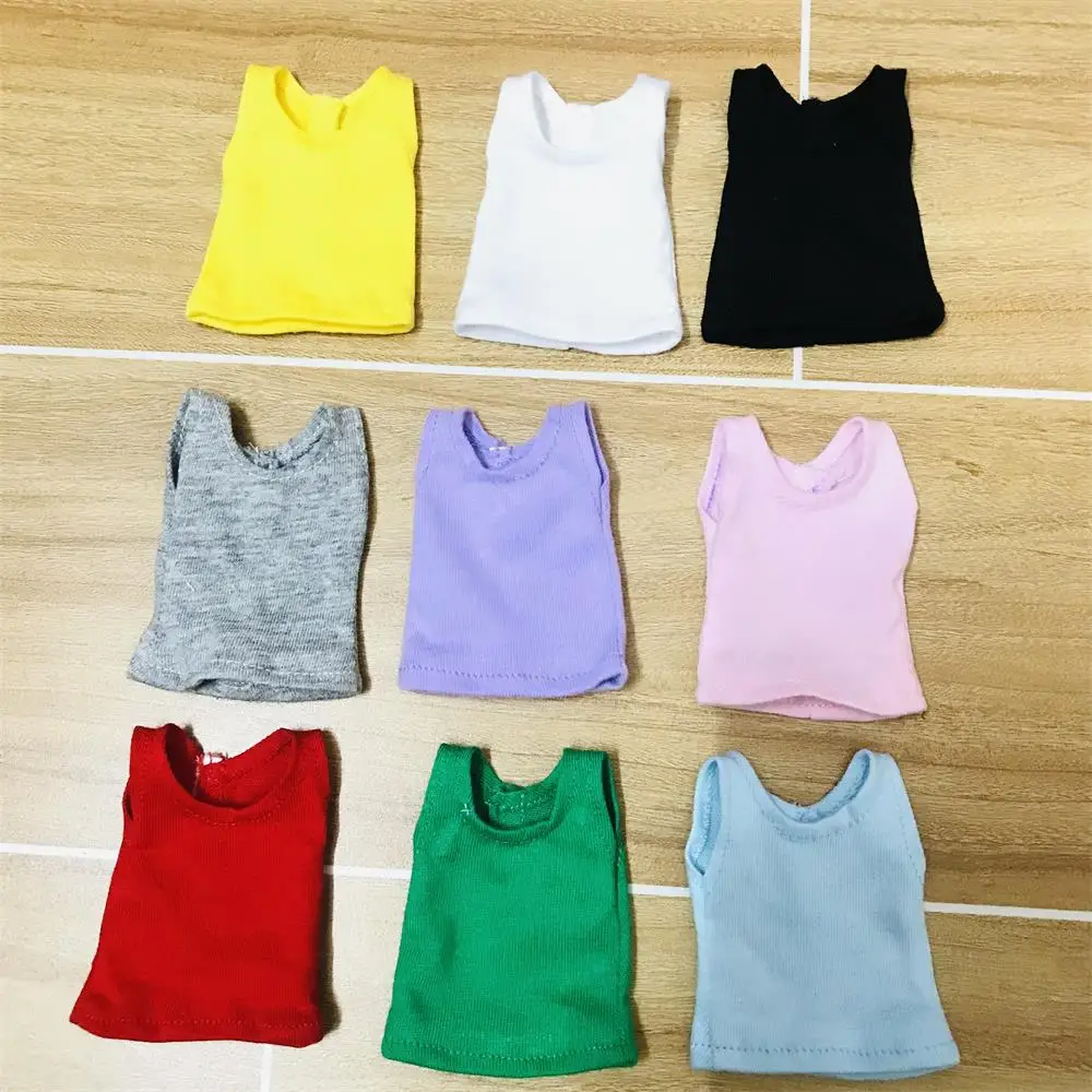 NEW 1PCS Blyth Clothes Vest Cute Base Shirt for Blyth, ,Momoko, Obistu, Licca , FR 1/6 Dolls Accessories