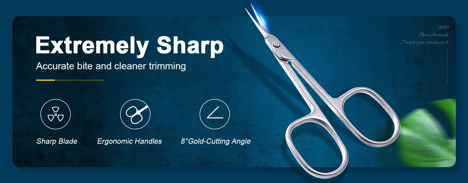 BNG Stainless Steel Cuticle Nipper Pliers Dead Skin Remover Squeeze Straight Manicure Scissors Eyebrow Scissors Beauty Tools