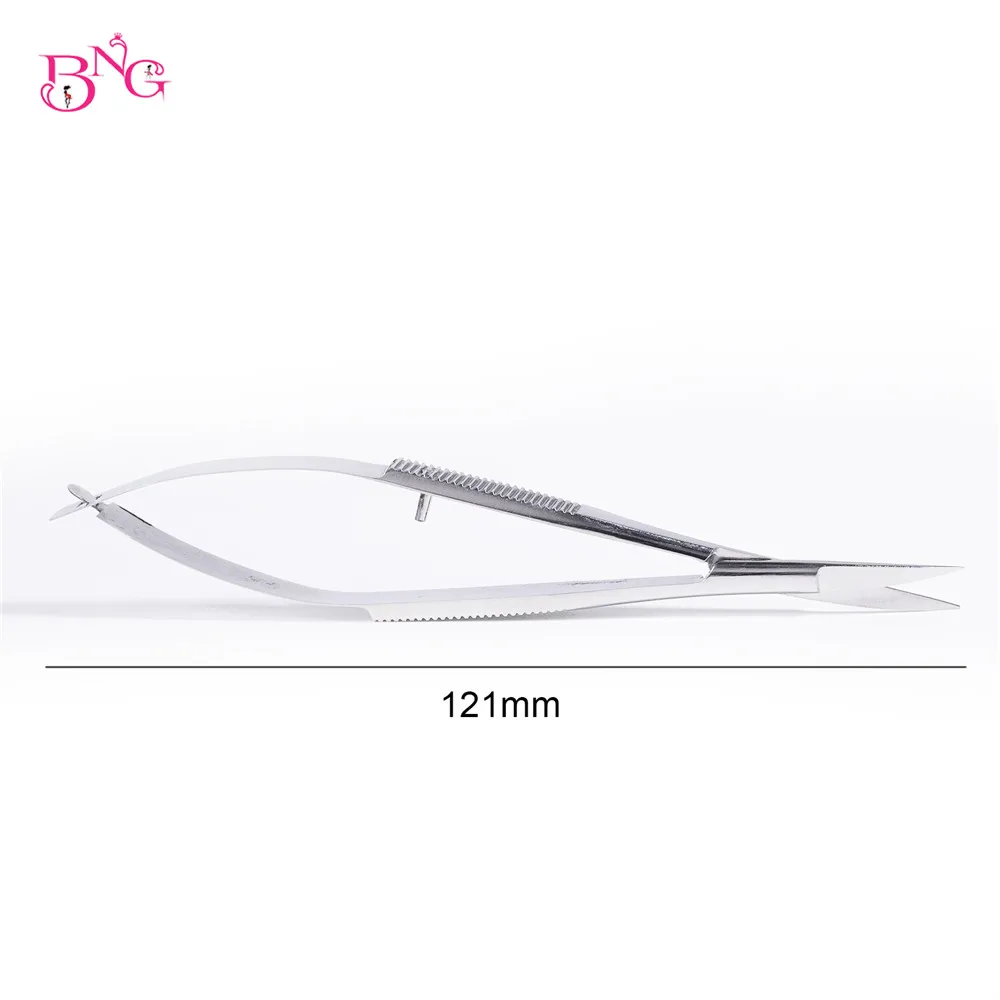 BNG Stainless Steel Cuticle Nipper Pliers Dead Skin Remover Squeeze Straight Manicure Scissors Eyebrow Scissors Beauty Tools