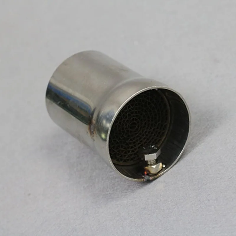 Universal Motorcycle 48MM Front Mid End Catalyst DB Killer for Motorcycle Exhaust Muffler Silencer
