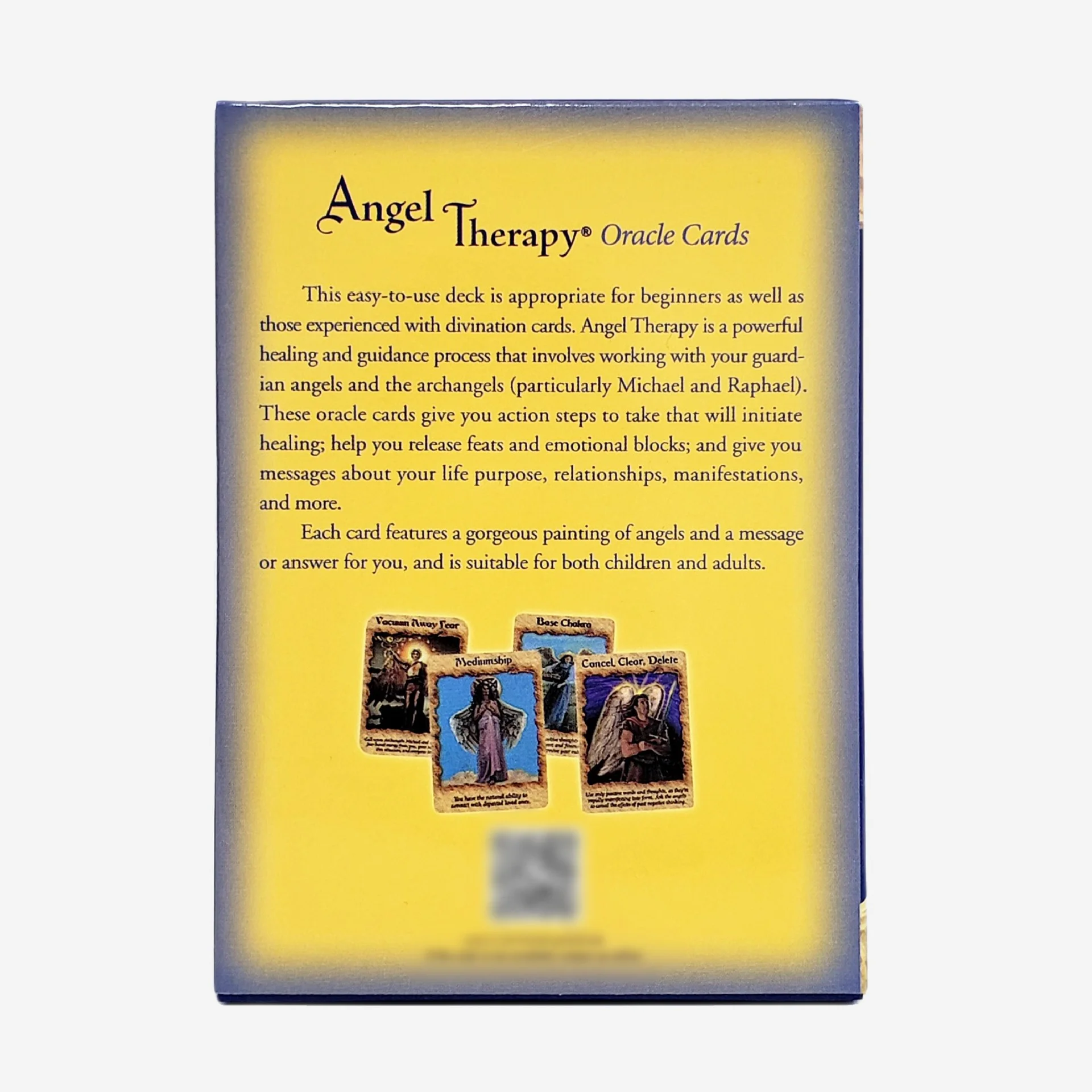 Angel Therapy Oracle cards PDF Guidebook Tarot cards deck board games for family party women kids toys