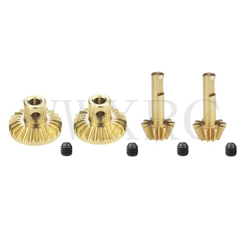 1/2/4 Pairs Metal Rear Axle Gear Drive Shaft Gear Set Upgrade Accessories for WPL D12 B24 B36 C14 C24 MN D90 D98 D99 MN99S Parts