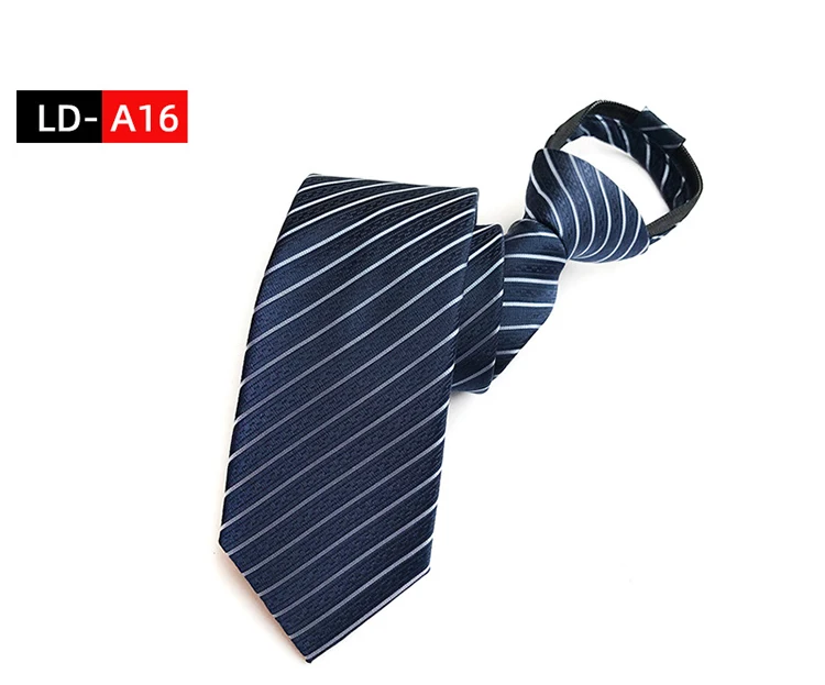 Ties For Men Black Tie Zipper Pre-tied Bow Tie Women's Green Navy Blue Red Neckties Classic 8cm Neck For Men Shirt Cravat Zipper
