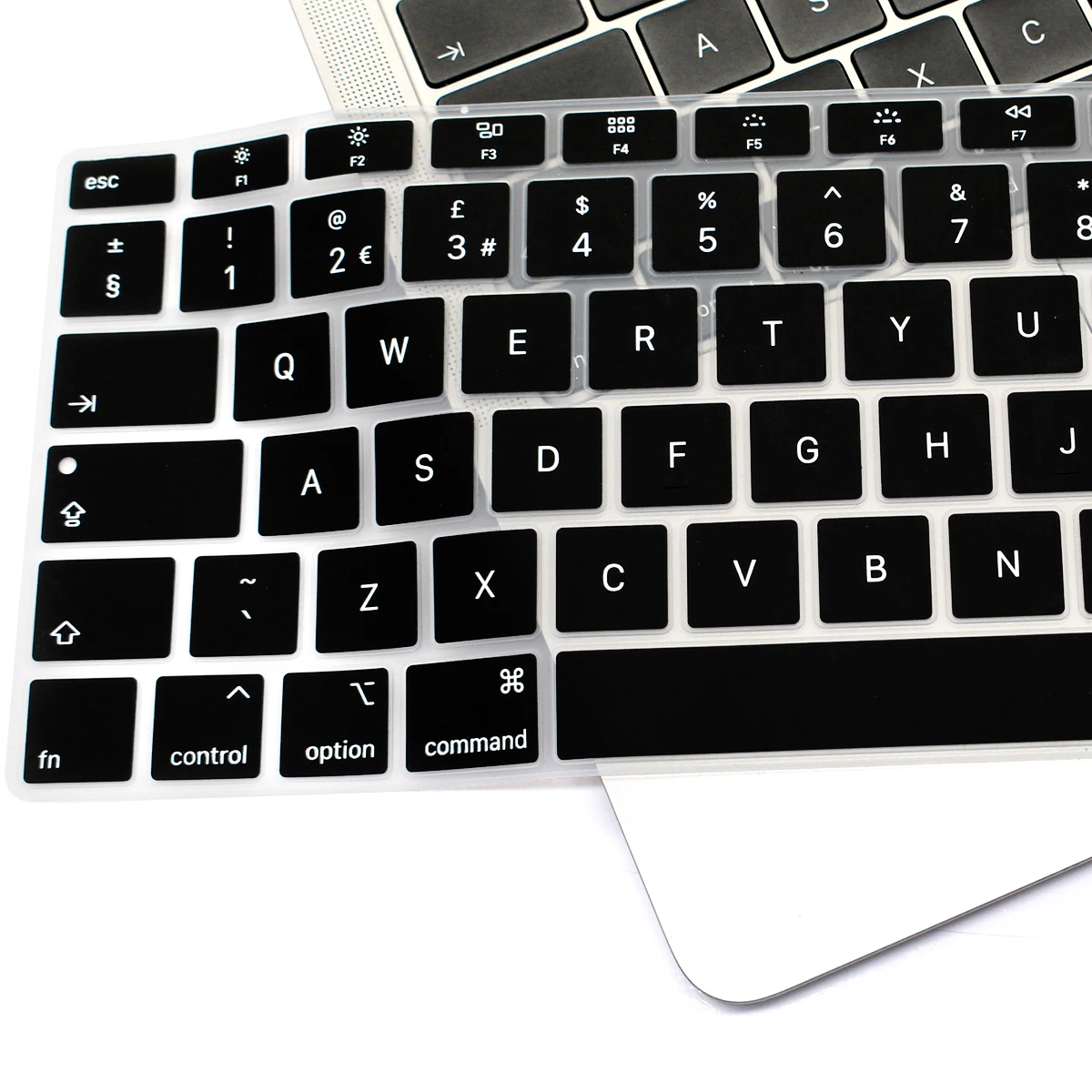 English EU Keyboard Cover For Macbook Air 13 2026 M5 Macbook Pro 13 UK Keyboard M4 M3 M2 M1 Pro 16 15 12 11 Keyboard Cover