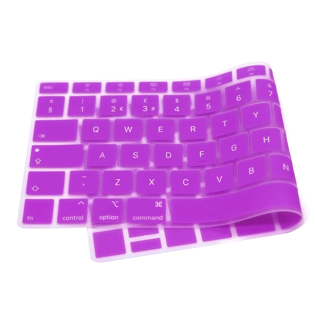 English EU Keyboard Cover For Macbook Air 13 2026 M5 Macbook Pro 13 UK Keyboard M4 M3 M2 M1 Pro 16 15 12 11 Keyboard Cover