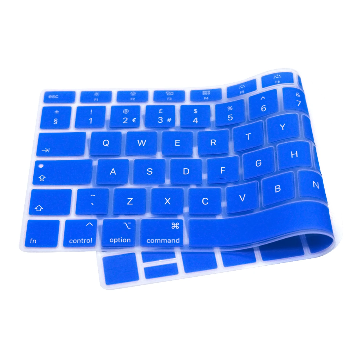 English EU Keyboard Cover For Macbook Air 13 2026 M5 Macbook Pro 13 UK Keyboard M4 M3 M2 M1 Pro 16 15 12 11 Keyboard Cover