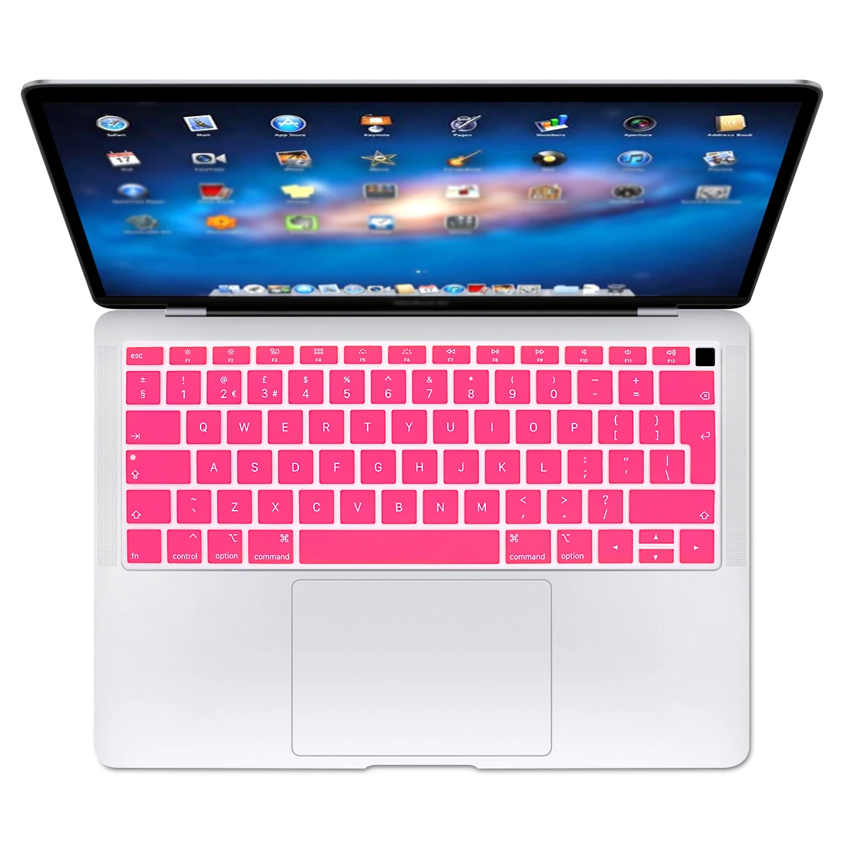 English EU Keyboard Cover For Macbook Air 13 2026 M5 Macbook Pro 13 UK Keyboard M4 M3 M2 M1 Pro 16 15 12 11 Keyboard Cover