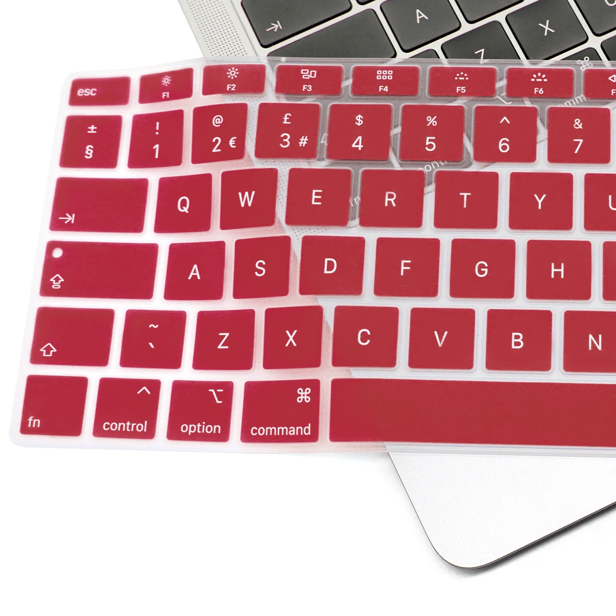English EU Keyboard Cover For Macbook Air 13 2026 M5 Macbook Pro 13 UK Keyboard M4 M3 M2 M1 Pro 16 15 12 11 Keyboard Cover