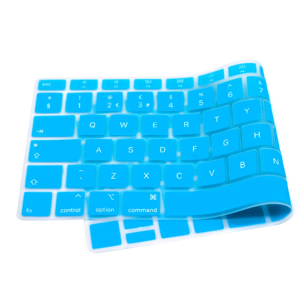 English EU Keyboard Cover For Macbook Air 13 2026 M5 Macbook Pro 13 UK Keyboard M4 M3 M2 M1 Pro 16 15 12 11 Keyboard Cover