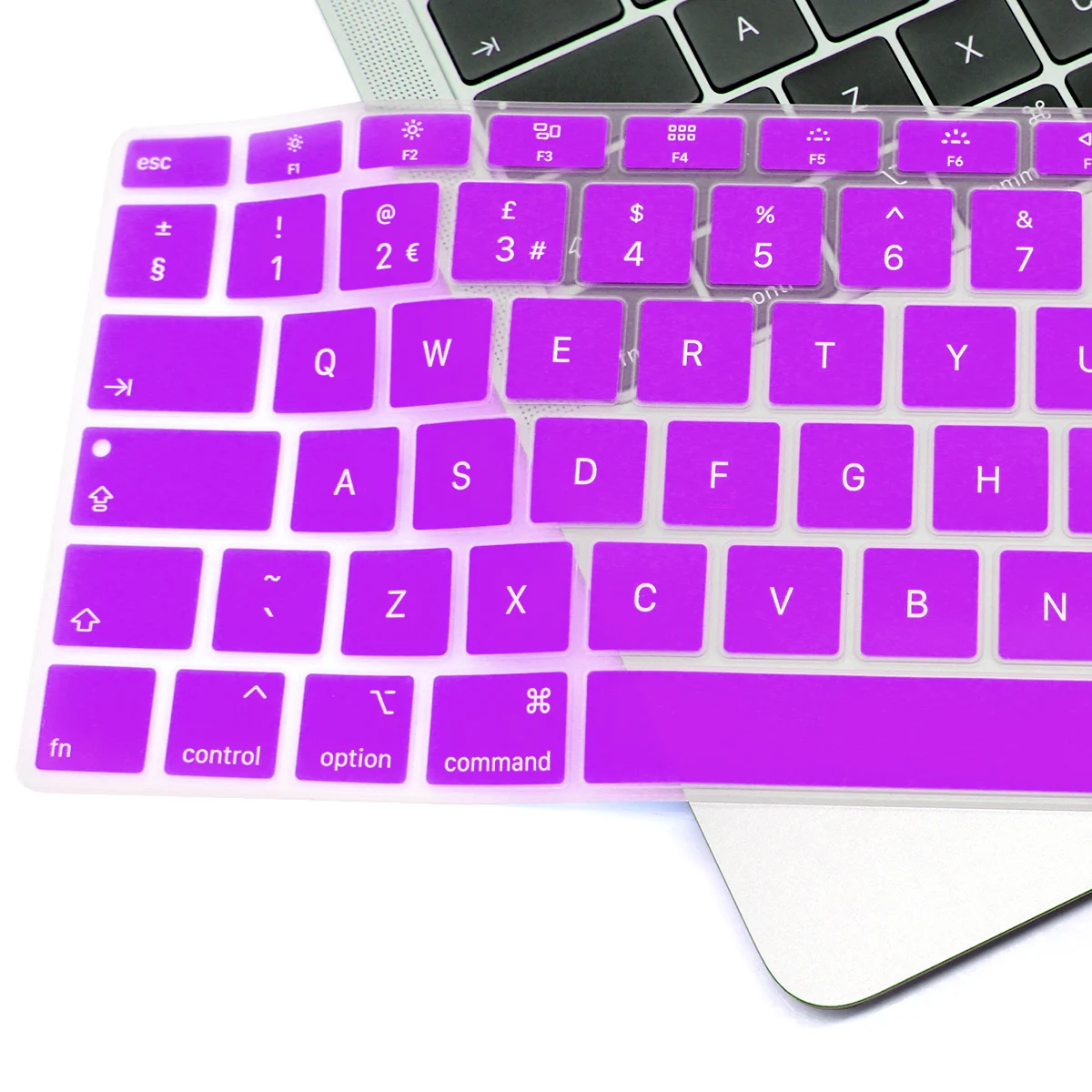 English EU Keyboard Cover For Macbook Air 13 2026 M5 Macbook Pro 13 UK Keyboard M4 M3 M2 M1 Pro 16 15 12 11 Keyboard Cover