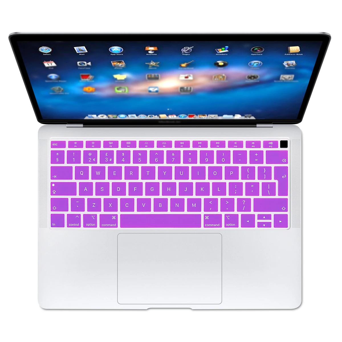 English EU Keyboard Cover For Macbook Air 13 2026 M5 Macbook Pro 13 UK Keyboard M4 M3 M2 M1 Pro 16 15 12 11 Keyboard Cover