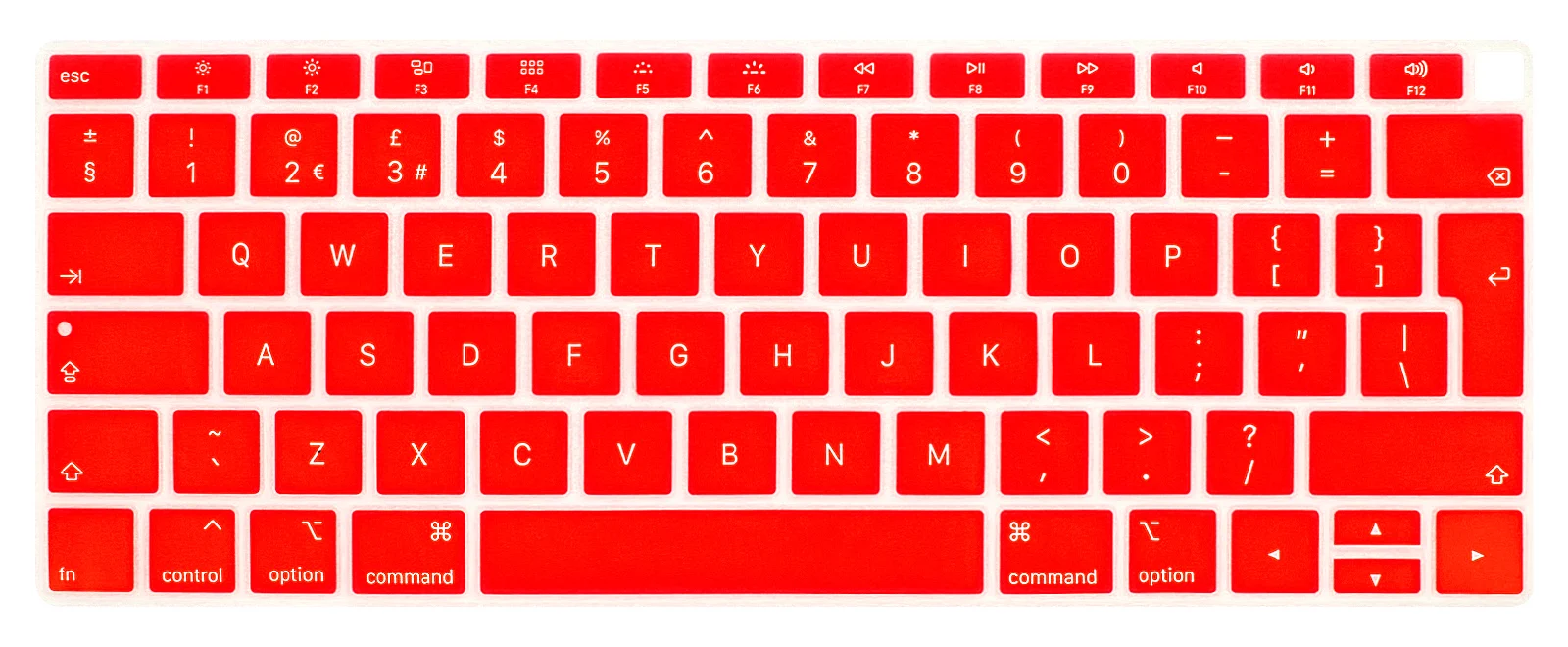 English EU Keyboard Cover For Macbook Air 13 2026 M5 Macbook Pro 13 UK Keyboard M4 M3 M2 M1 Pro 16 15 12 11 Keyboard Cover