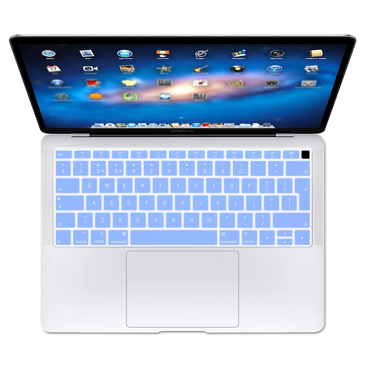 English EU Keyboard Cover For Macbook Air 13 2026 M5 Macbook Pro 13 UK Keyboard M4 M3 M2 M1 Pro 16 15 12 11 Keyboard Cover