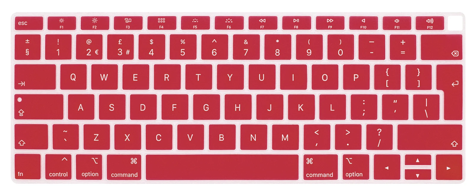 English EU Keyboard Cover For Macbook Air 13 2026 M5 Macbook Pro 13 UK Keyboard M4 M3 M2 M1 Pro 16 15 12 11 Keyboard Cover