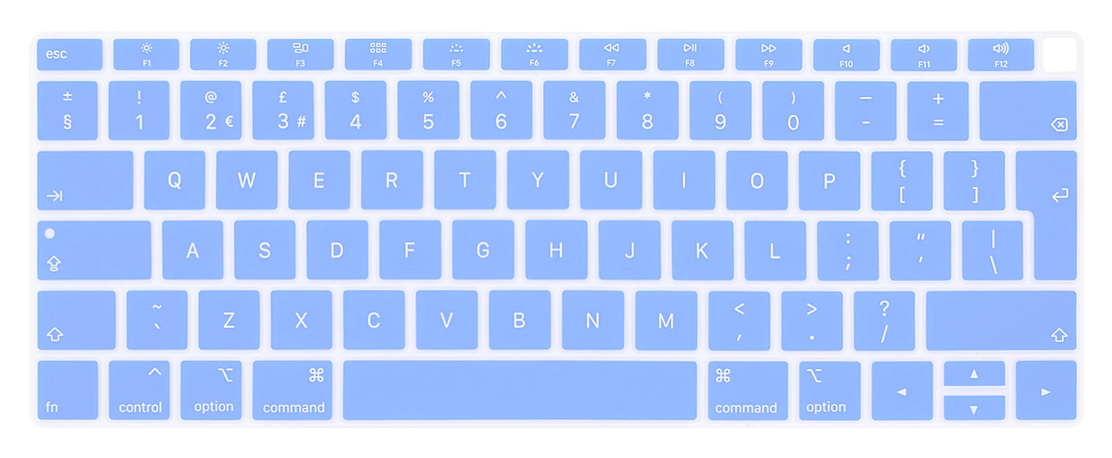 English EU Keyboard Cover For Macbook Air 13 2026 M5 Macbook Pro 13 UK Keyboard M4 M3 M2 M1 Pro 16 15 12 11 Keyboard Cover