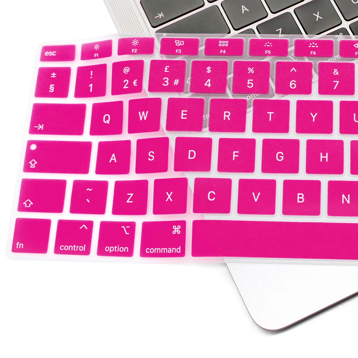 English EU Keyboard Cover For Macbook Air 13 2026 M5 Macbook Pro 13 UK Keyboard M4 M3 M2 M1 Pro 16 15 12 11 Keyboard Cover