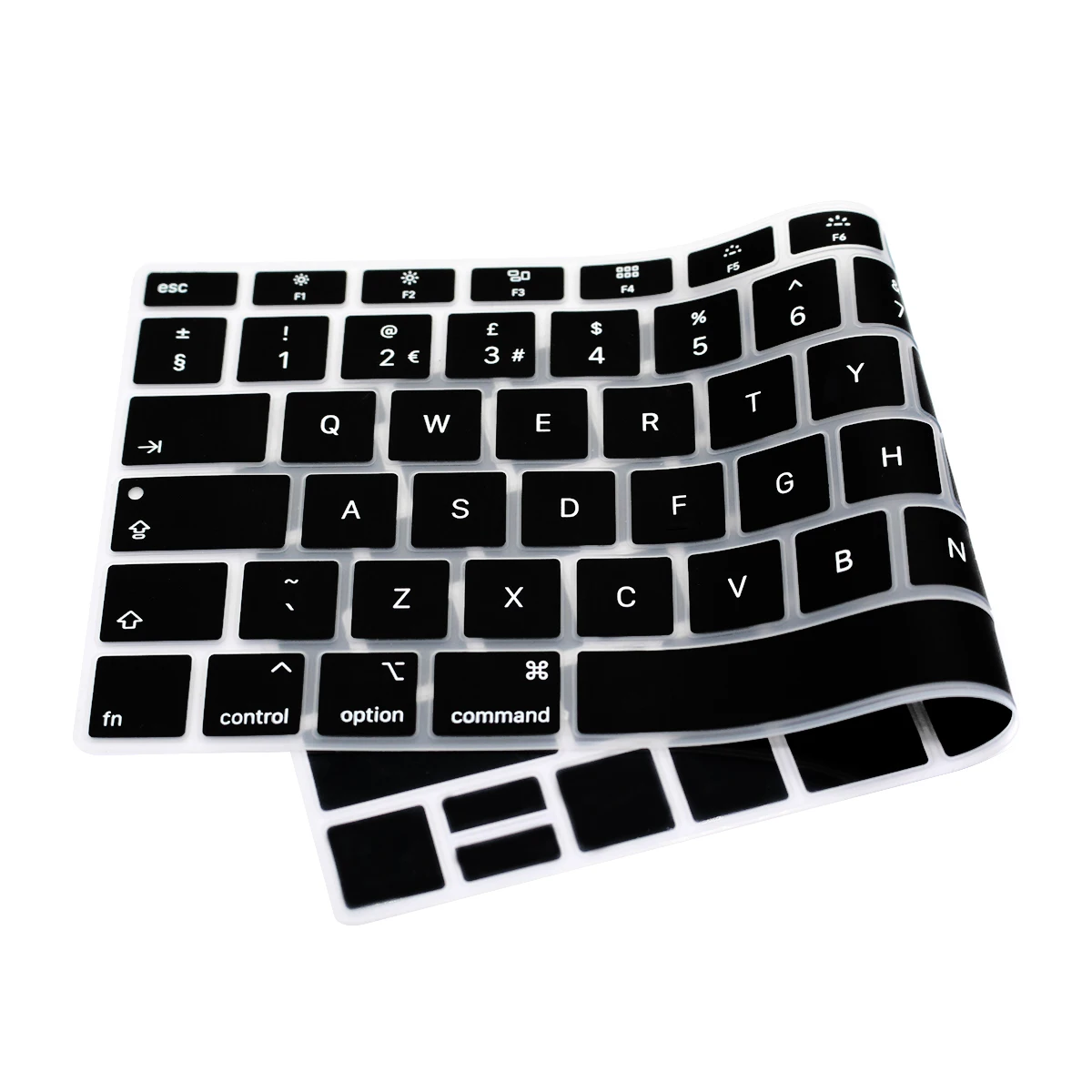 English EU Keyboard Cover For Macbook Air 13 2026 M5 Macbook Pro 13 UK Keyboard M4 M3 M2 M1 Pro 16 15 12 11 Keyboard Cover