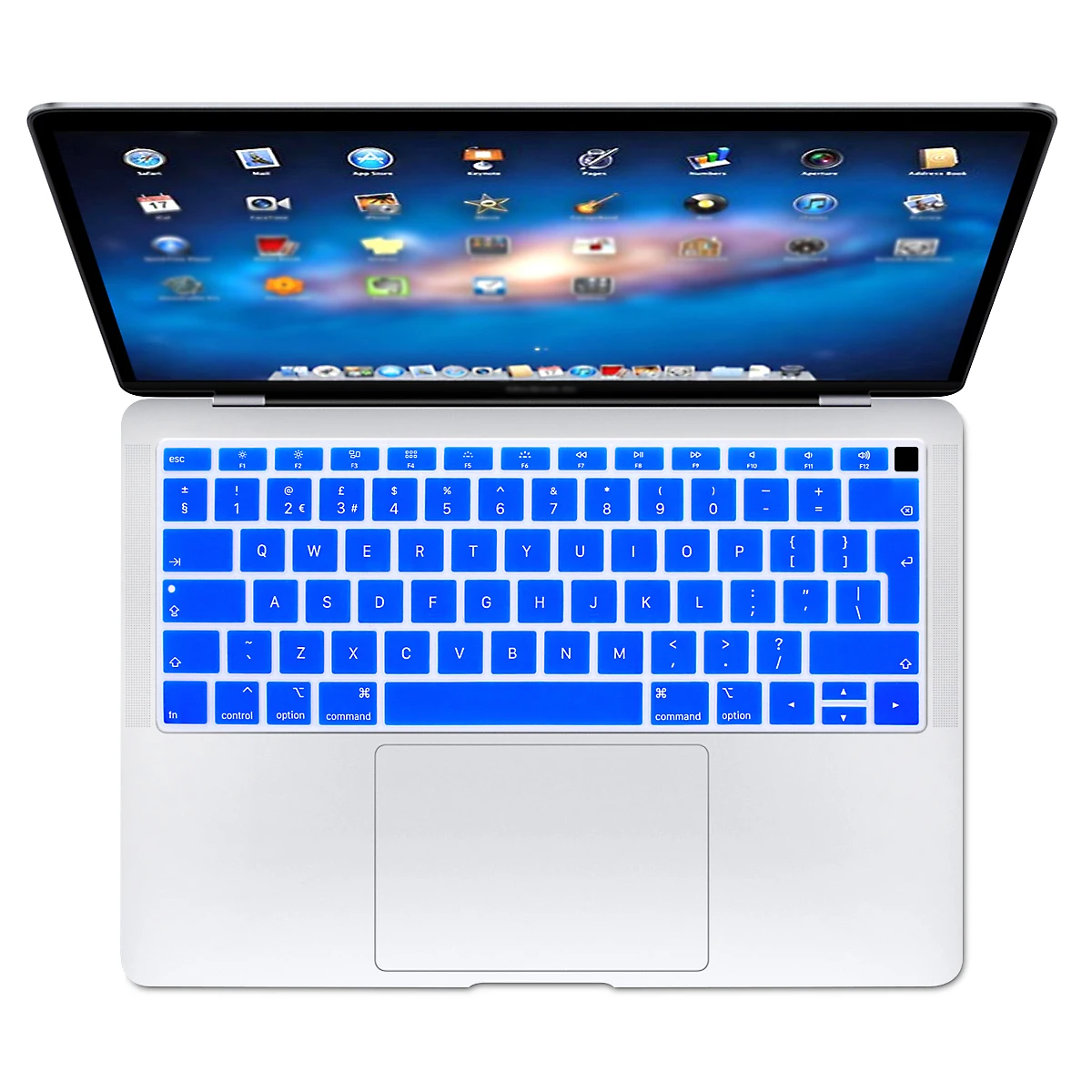 English EU Keyboard Cover For Macbook Air 13 2026 M5 Macbook Pro 13 UK Keyboard M4 M3 M2 M1 Pro 16 15 12 11 Keyboard Cover