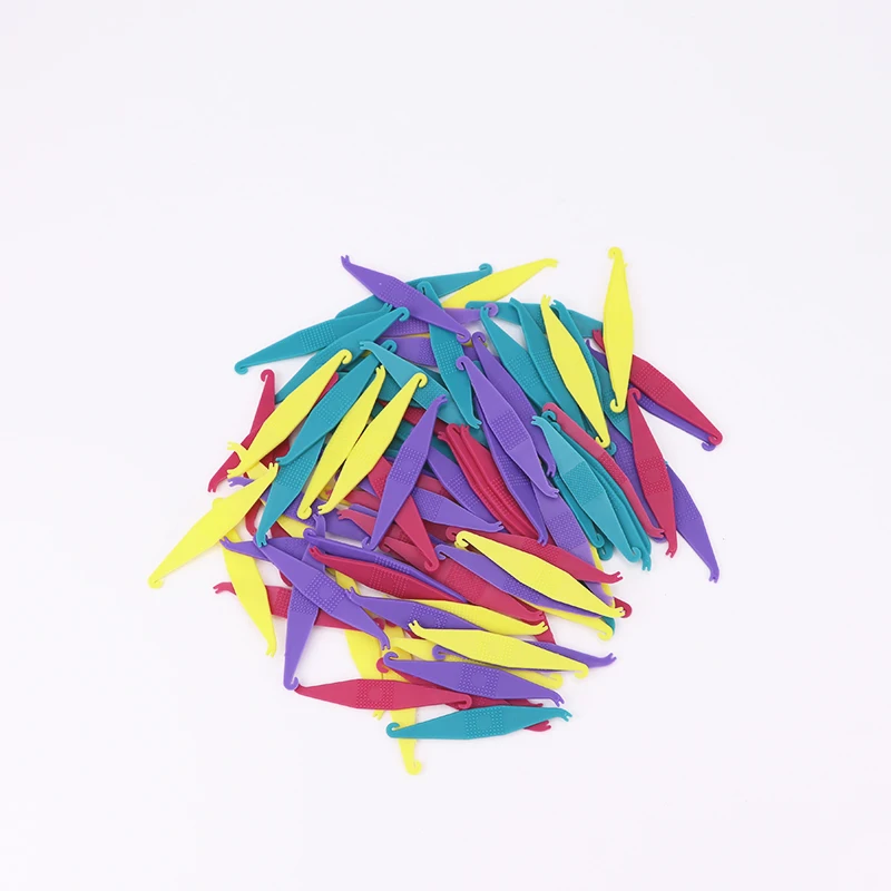 100pcs/bag Dental Orthodontic Elastics placer locator hook applicator of Rubber band for Brackets