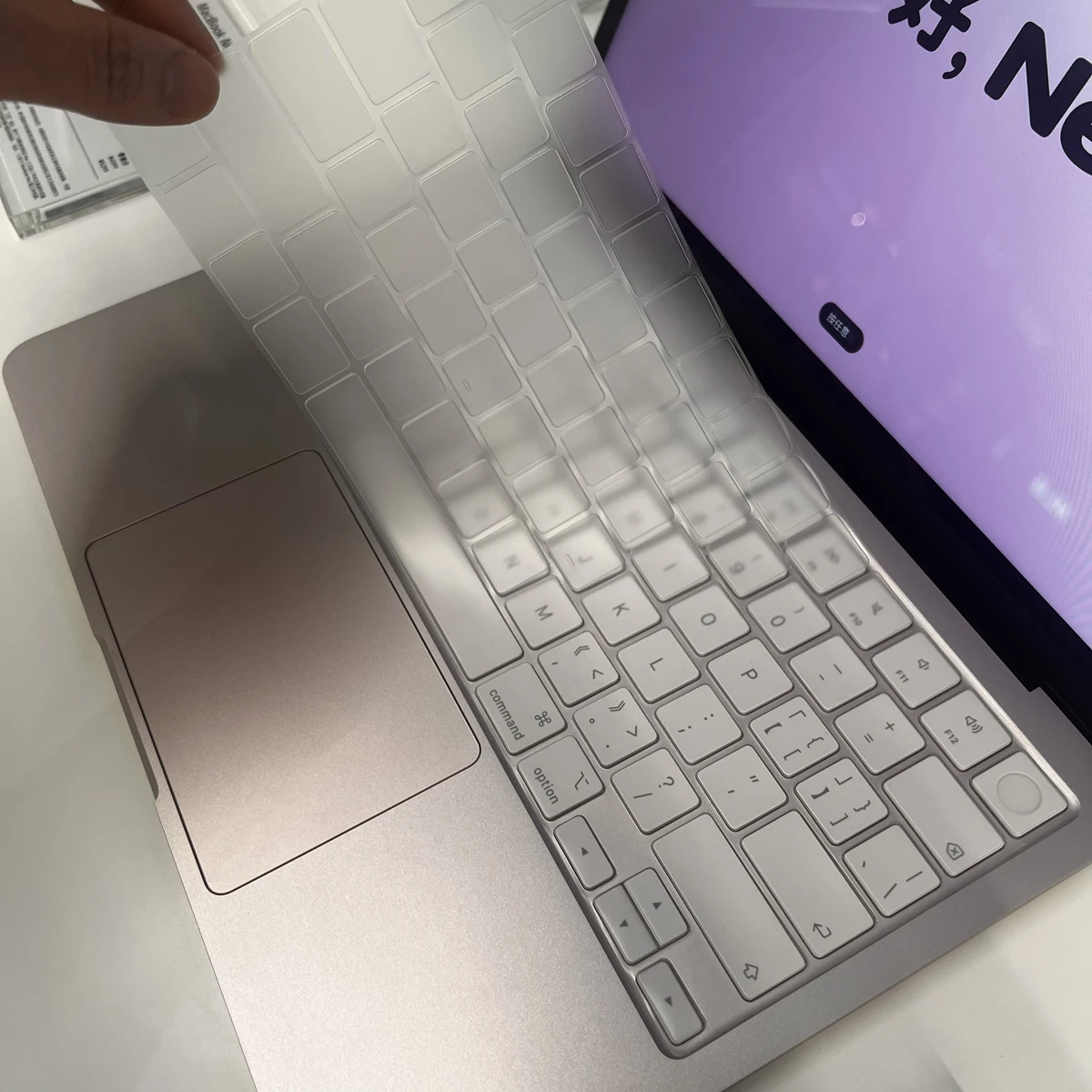 2026 New Release TPU Transparent Keyboard Cover Protector for MacBook Neo A3404 Dust-Proof Keyboard Skin