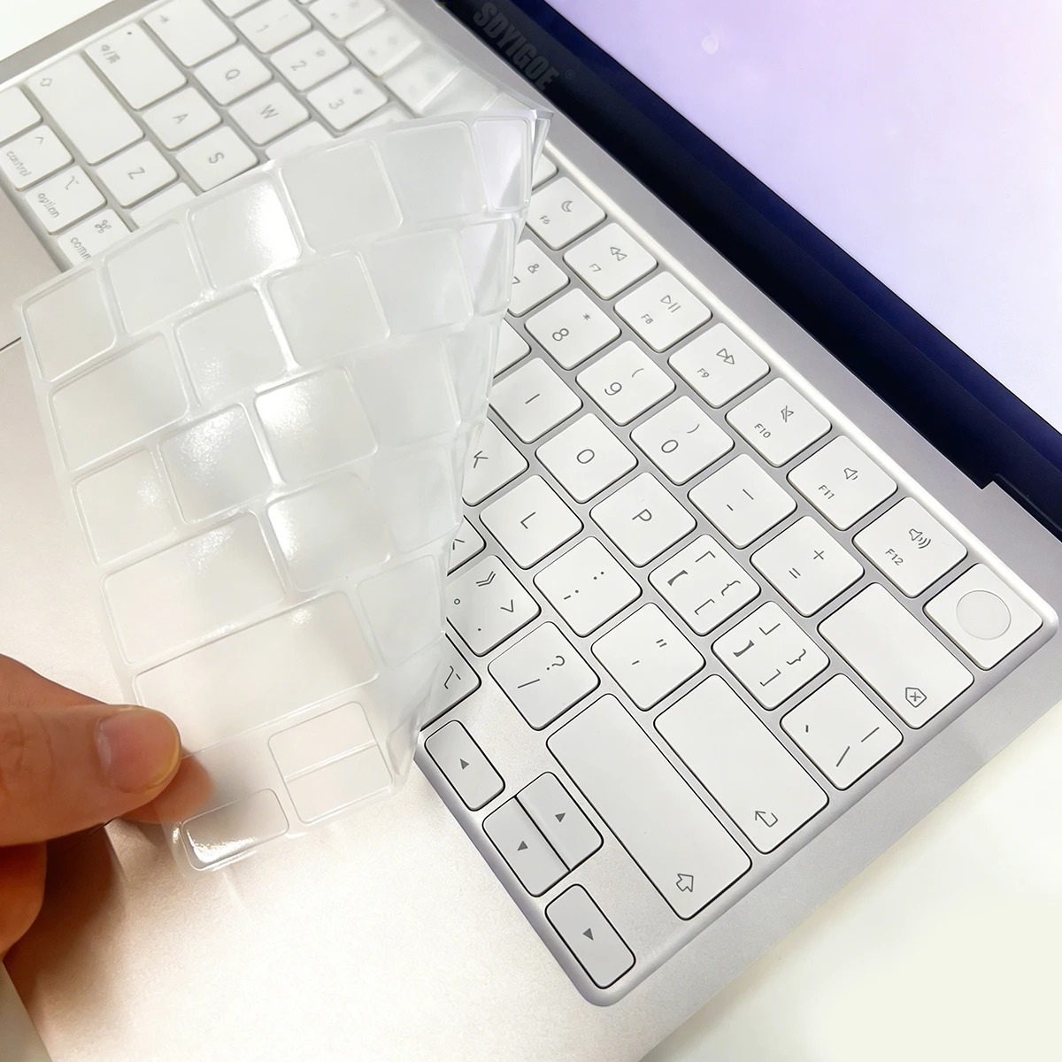 2026 New Release TPU Transparent Keyboard Cover Protector for MacBook Neo A3404 Dust-Proof Keyboard Skin