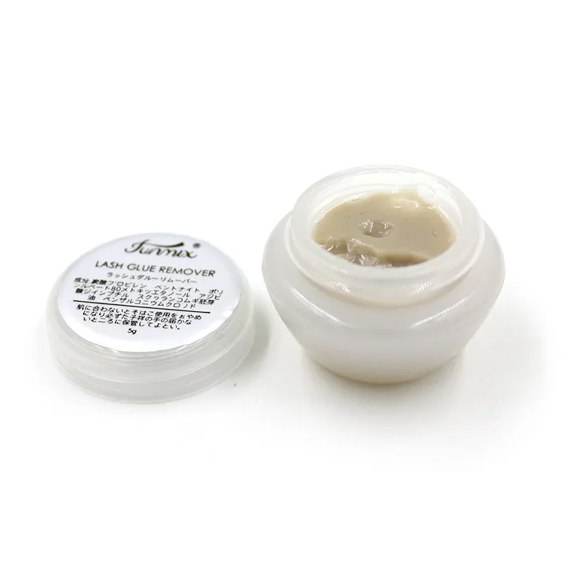5Types 5g Fruit Flavour Eyelash Glue Remover Cream Zero Stimulation Quick Removing Fragrancy Smell Lash Extension Makeup Tool