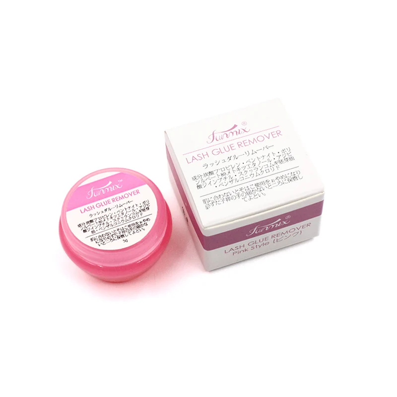 5Types 5g Fruit Flavour Eyelash Glue Remover Cream Zero Stimulation Quick Removing Fragrancy Smell Lash Extension Makeup Tool